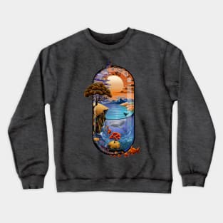 Nature is medicine Crewneck Sweatshirt